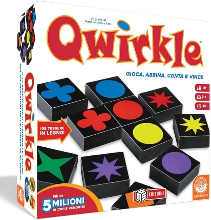 Qwirkle della MS Edizioni – come si gioca/regole e recensione (gioco da tavolo)