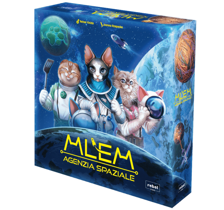 [PLAY MODENA 2024][Asmodee Italia]MLEM Agenzia Spaziale, come si gioca – Gatti nello spazio