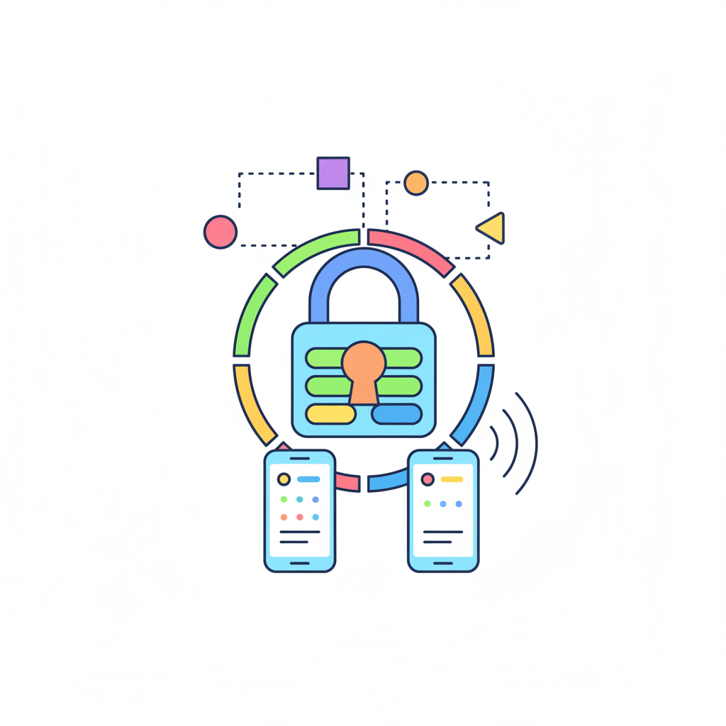 a two-factor authentication code - AI generated illustration