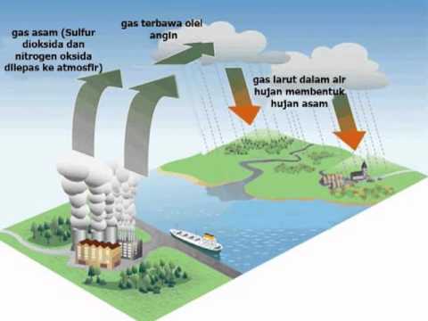 hujan asam IlmuGeografi com