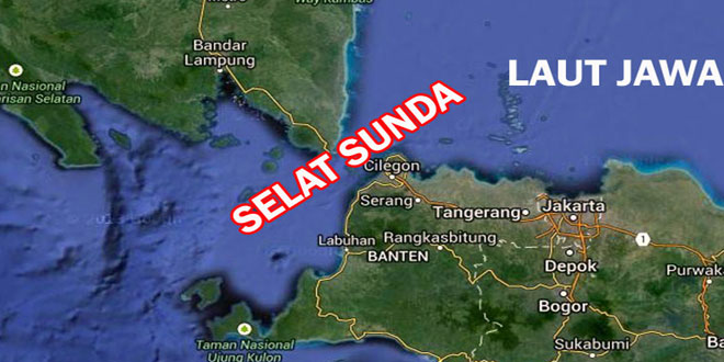 Selat Sunda Karakteristik Letak Dan Pulau Di Sekitarnya