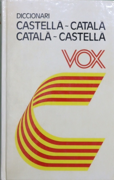 DICCIONARI CASTELLÀ-CATALÀ, DICCIONARIO CATALÁN-CASTELLANO VOX BIBLIOGRAF