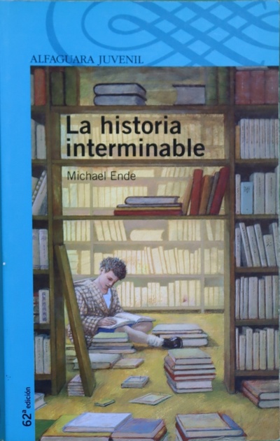 LA HISTORIA INTERMINABLE DE MICHAEL ENDE LIBRO EDICION AÑO 1985 EN TAPA  DURA