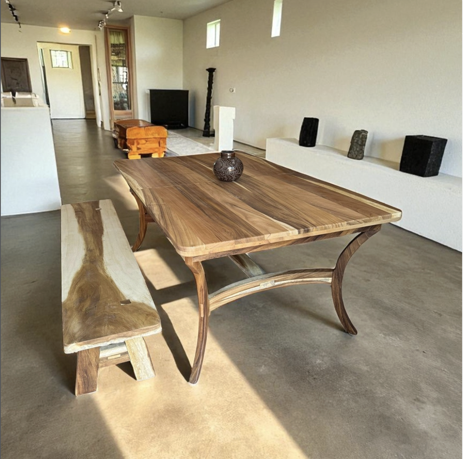 Comedor Parota con Banca Maciza — thumbnail 2