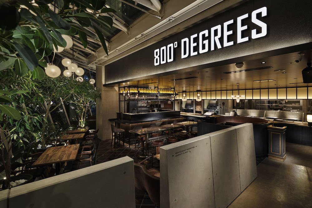 800° DEGREES NEAPOLITAN PIZZERIAの店内