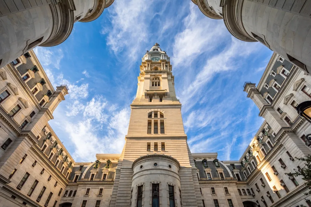 Northeast Exterminator technician providing pest control service in Philadelphia.