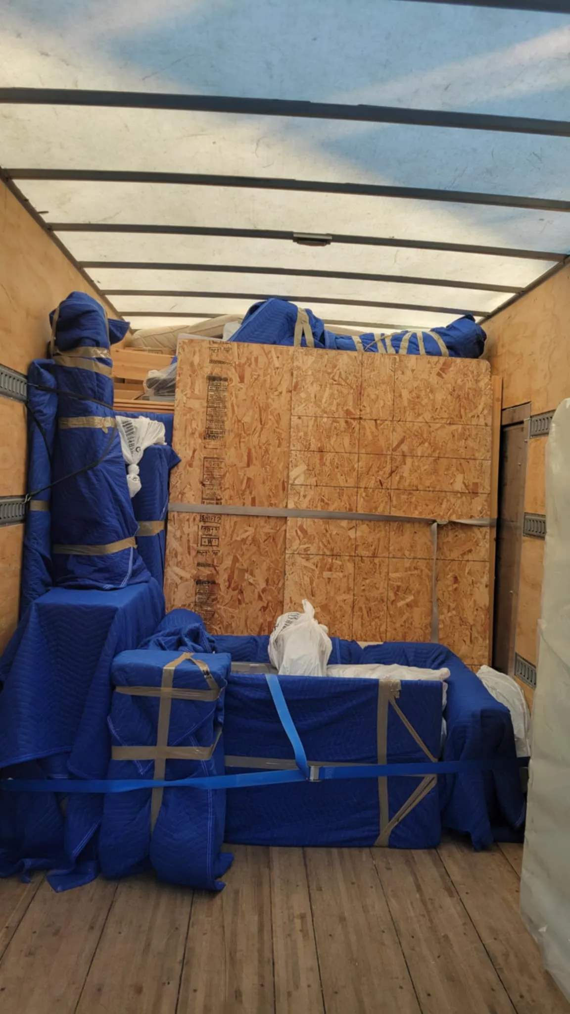 Personalized moving service with an owner-operated Peaks Moving inc truck in the heart of Canmore