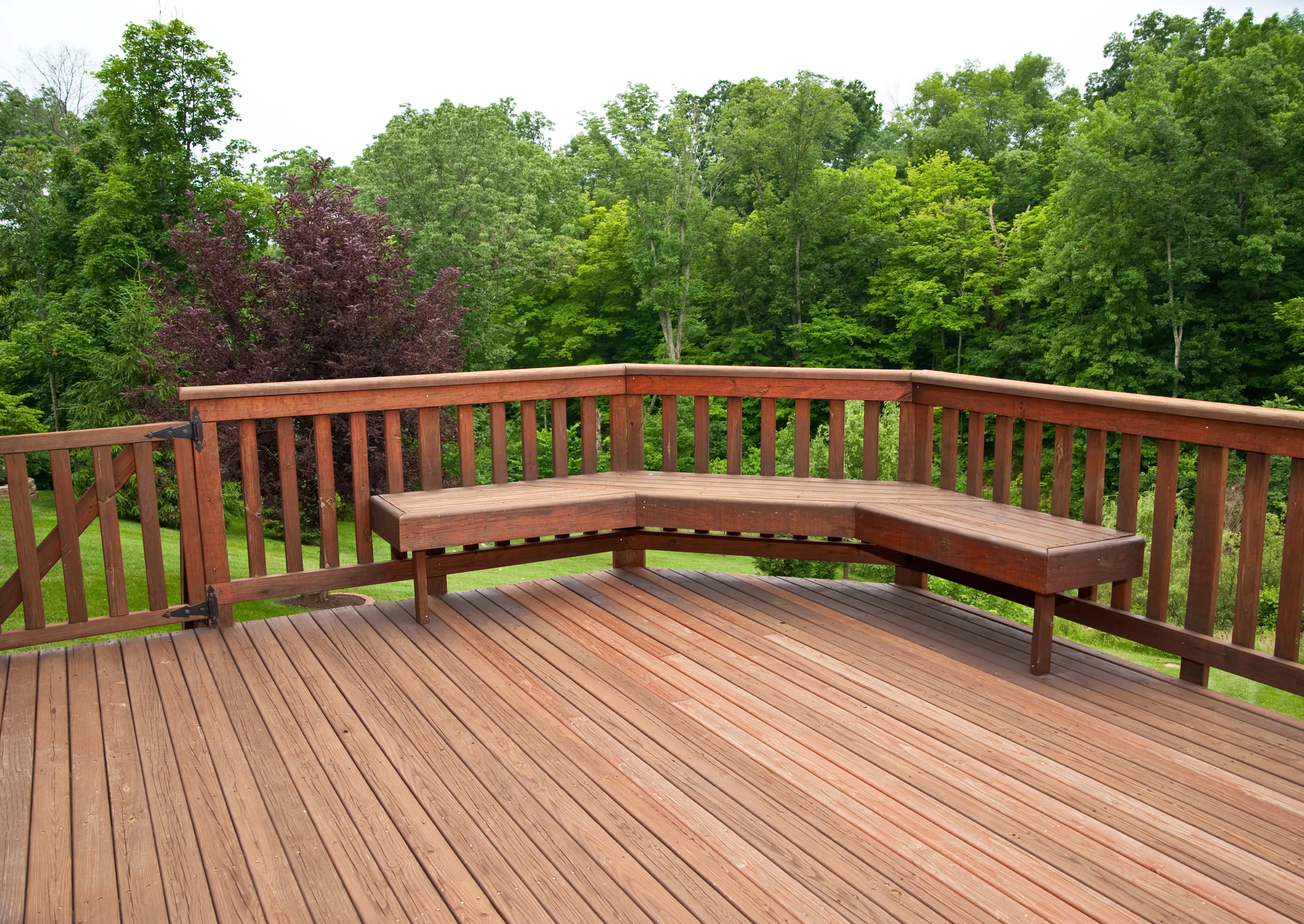 Deck staining services in Columbus