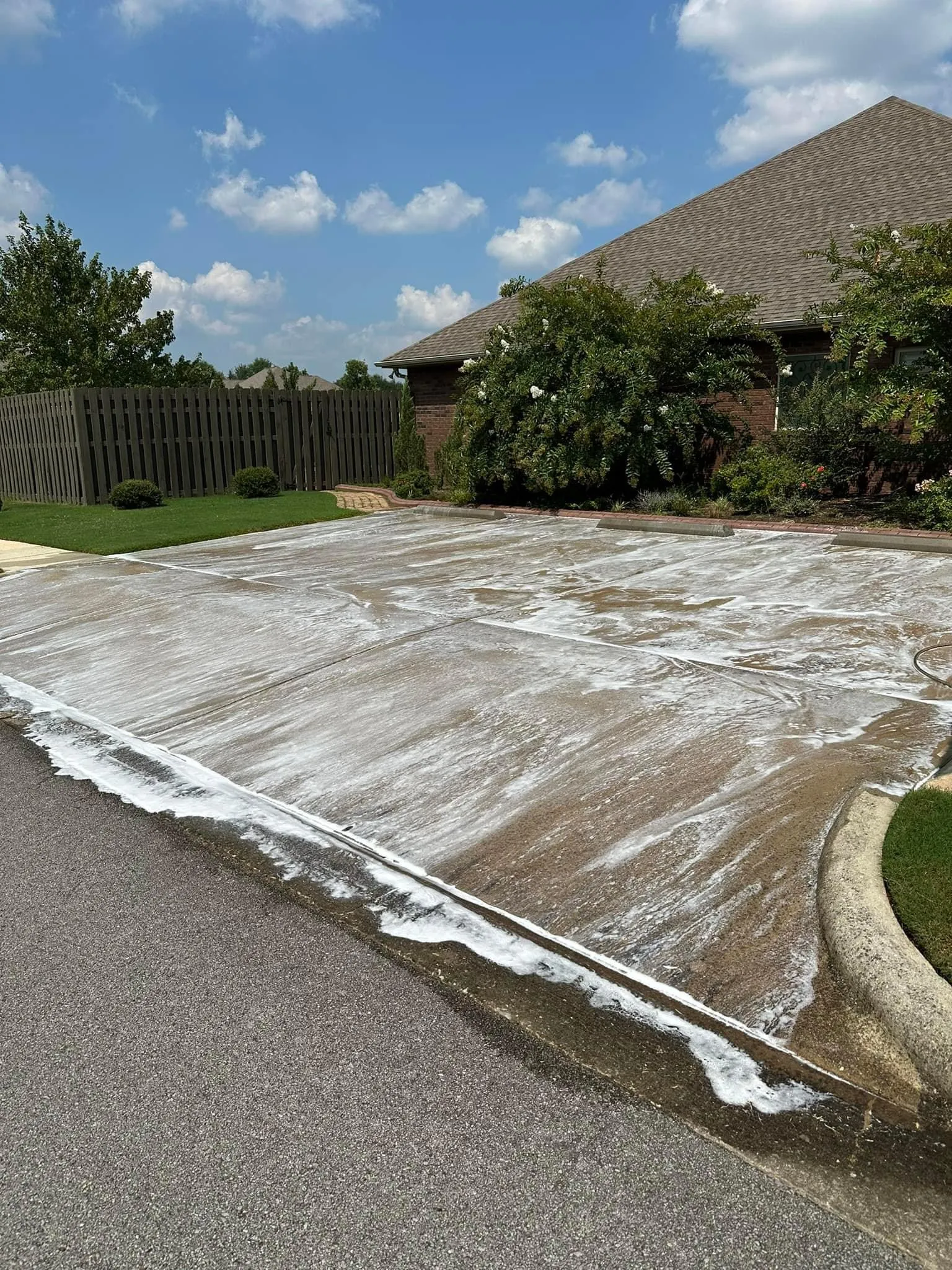 Pressure washing services and parking lots in Santa Rosa Beach, Sonoma County.