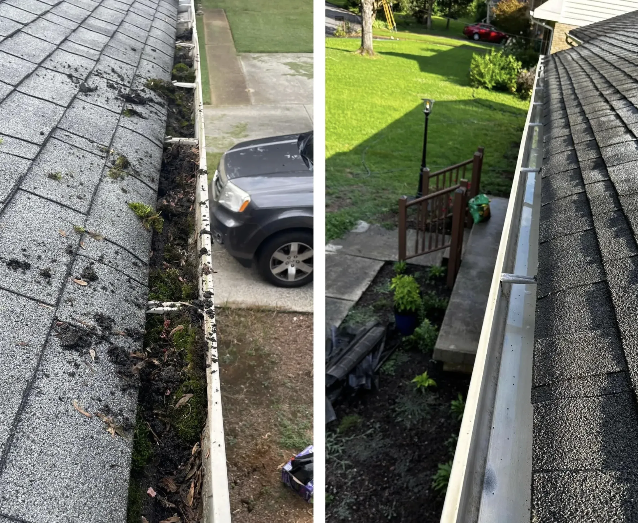 The small team expertly pressure washed a property without causing damage in Santa Rosa Beach.