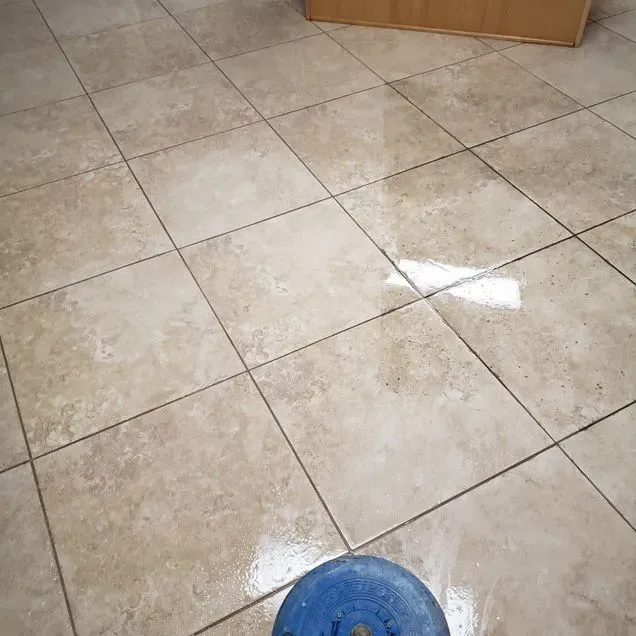 Professional tile and grout cleaning in Pensacola, FL.