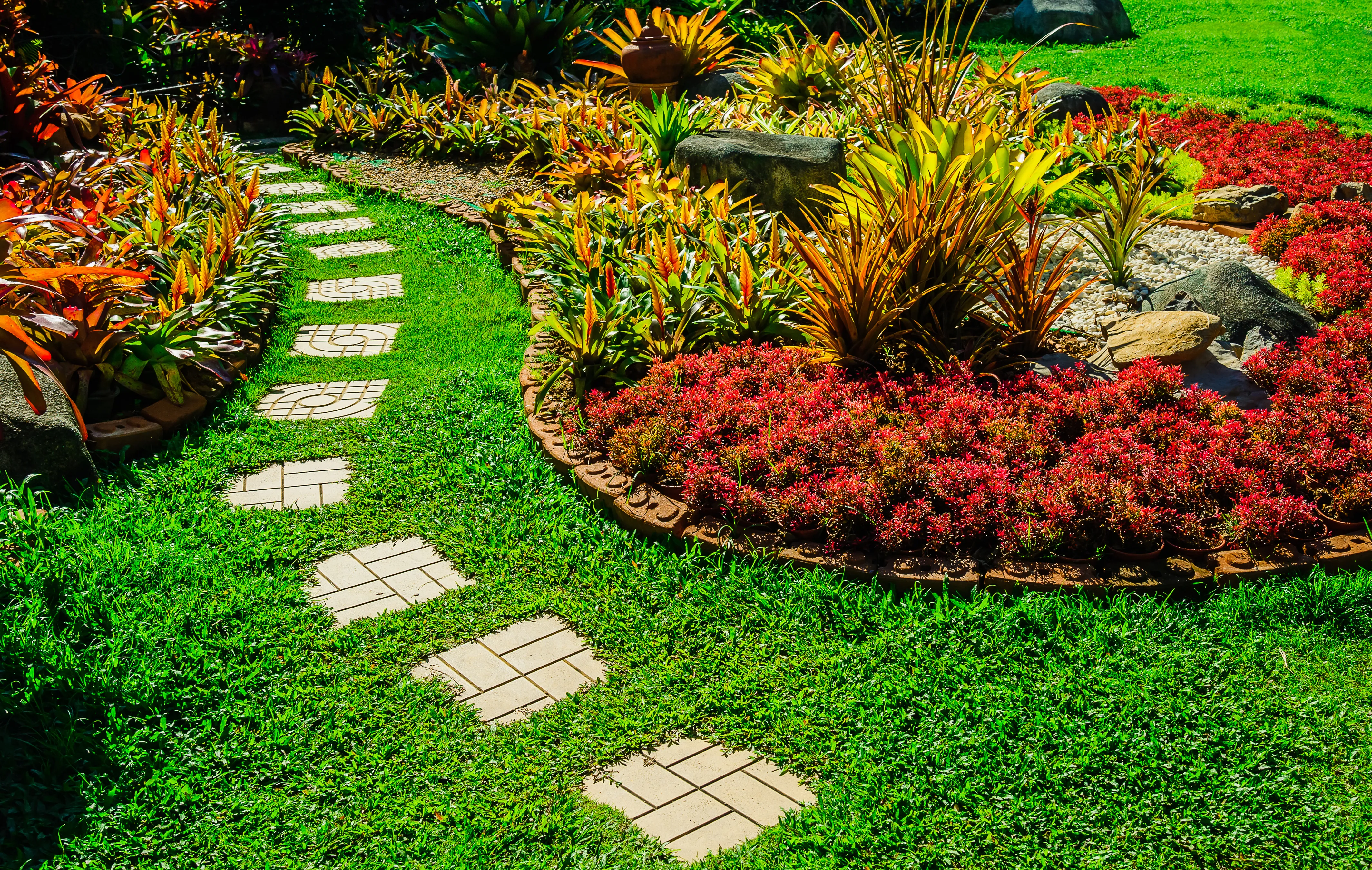 MK Lawn Solutions in Austin, Texas, provides professional landscaping services.