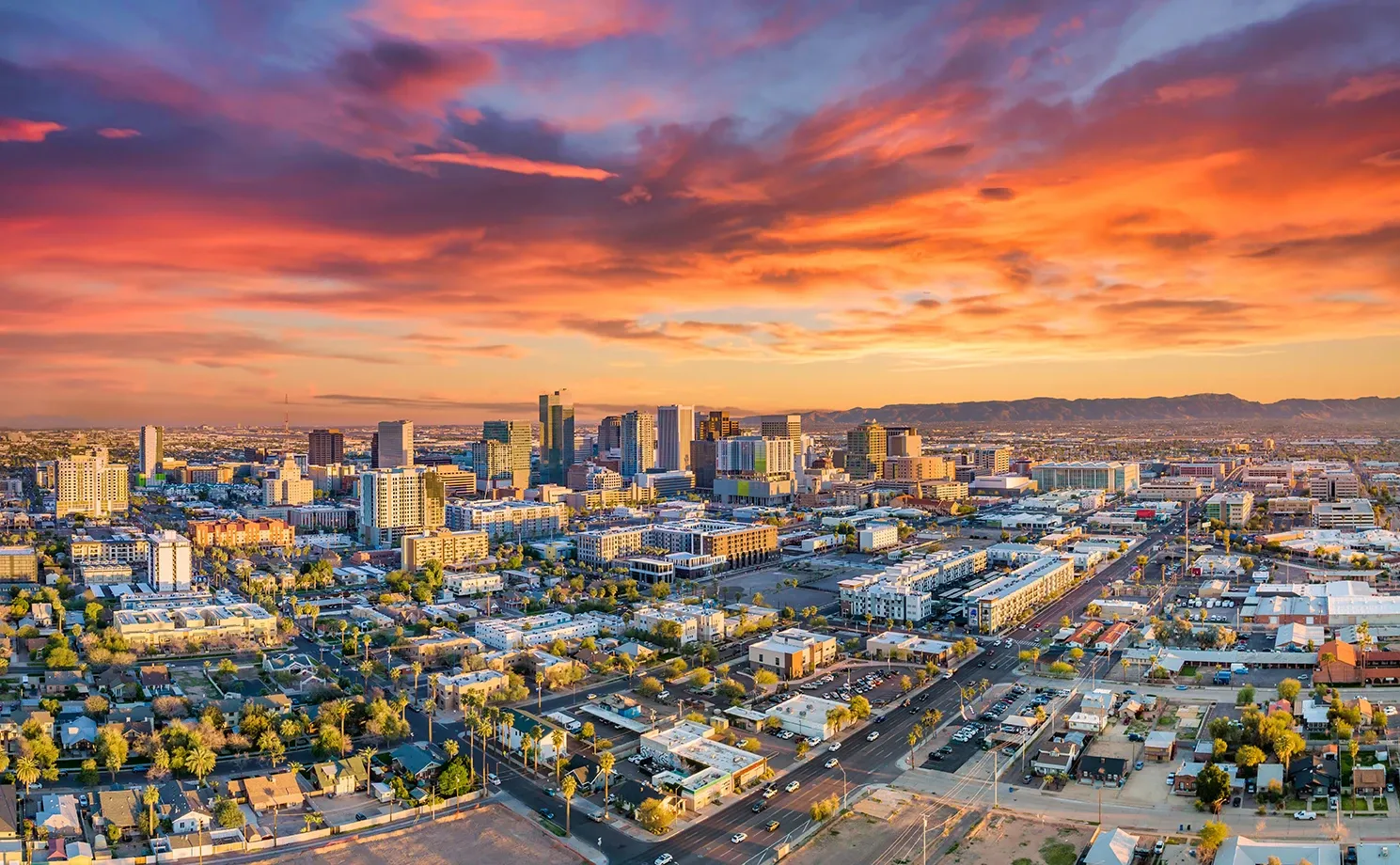 Phoenix, Arizona, representing the home of top-tier landscaping services.