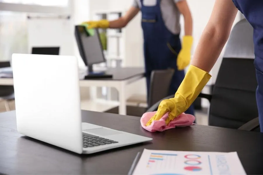 Professional office cleaning service by CitiClean Services in Las Vegas.