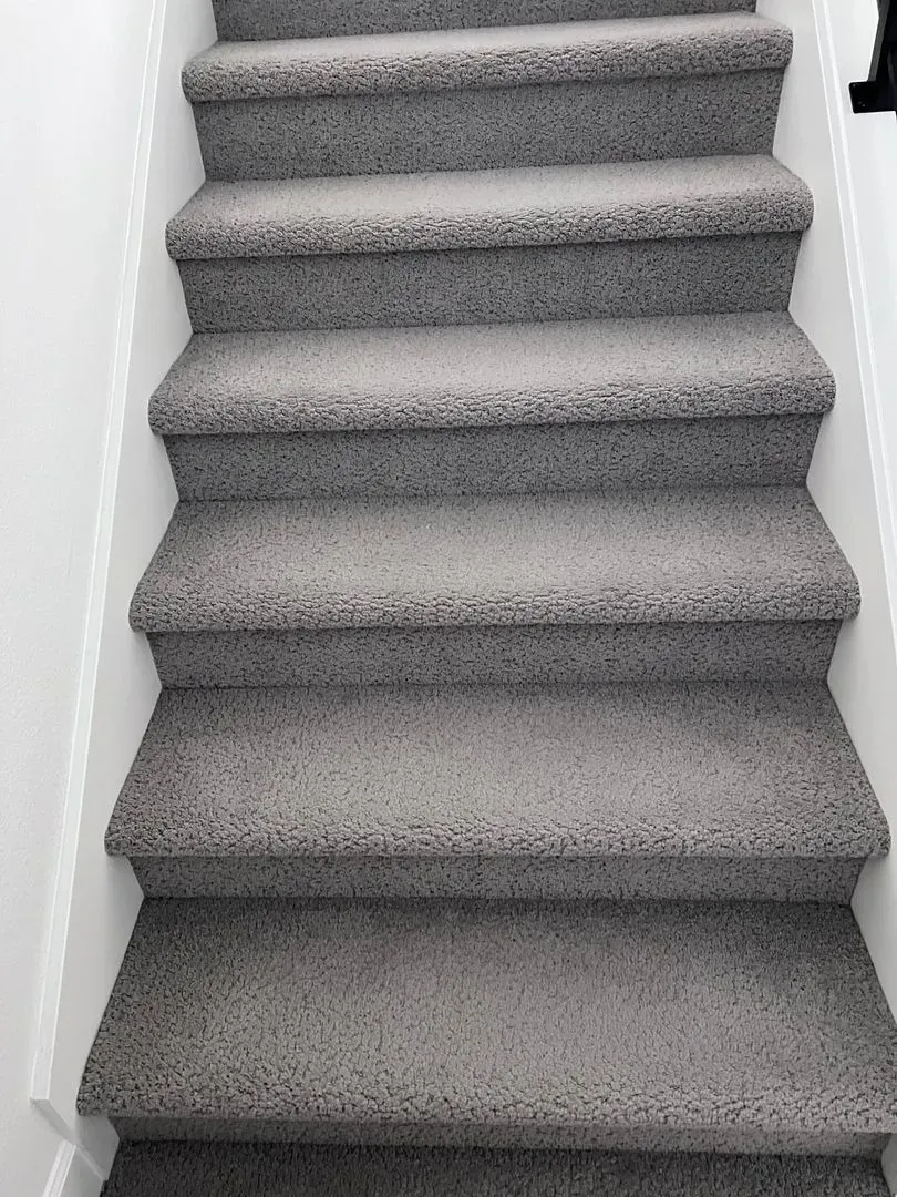 Clean stair carpets.