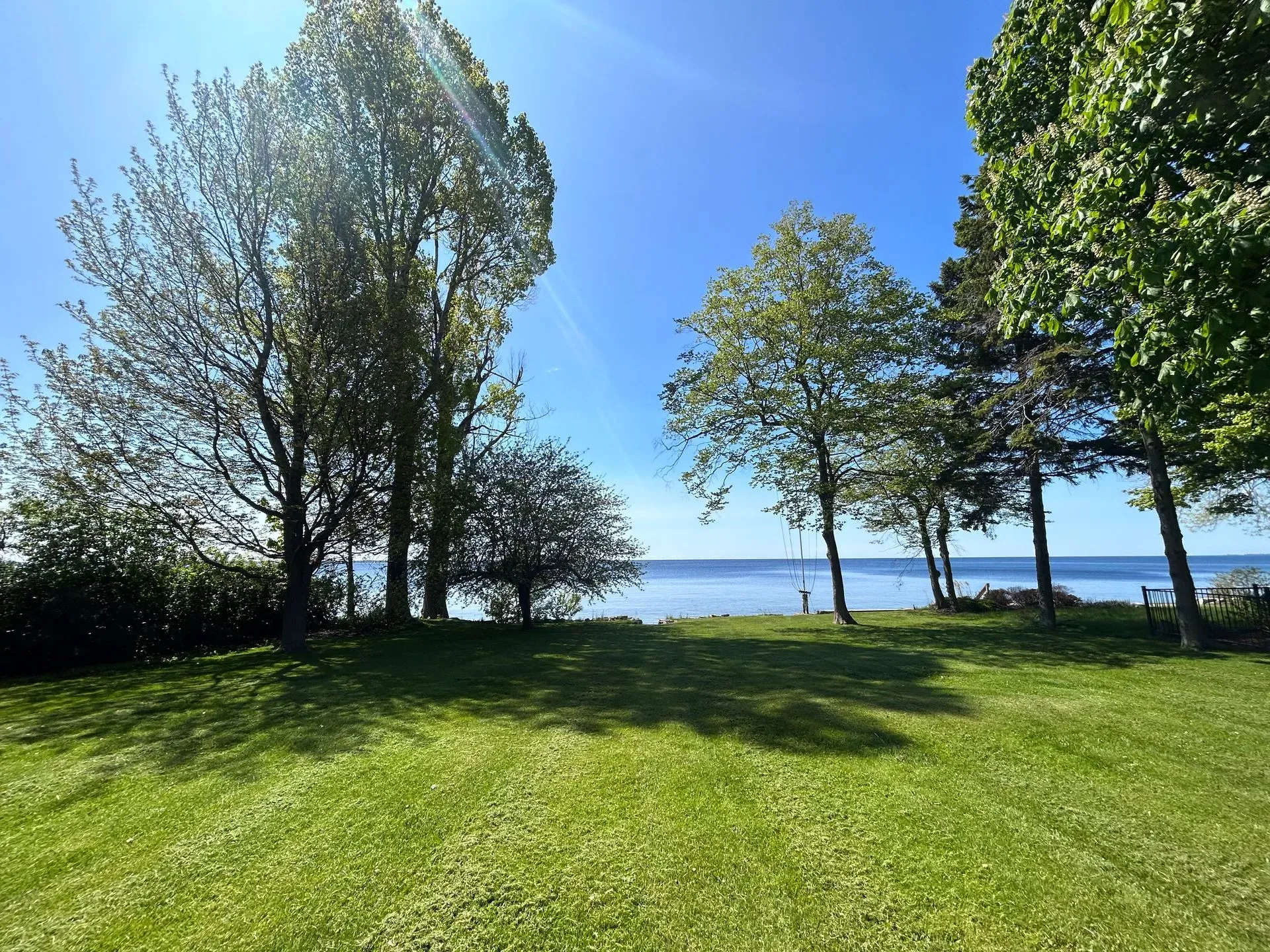 Beautiful cured lawn in Kingston.