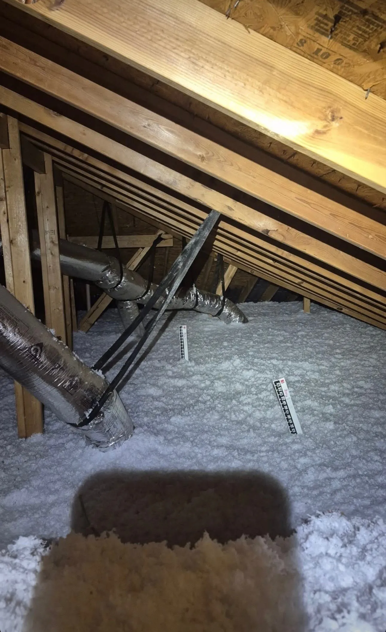 Insulation final step.