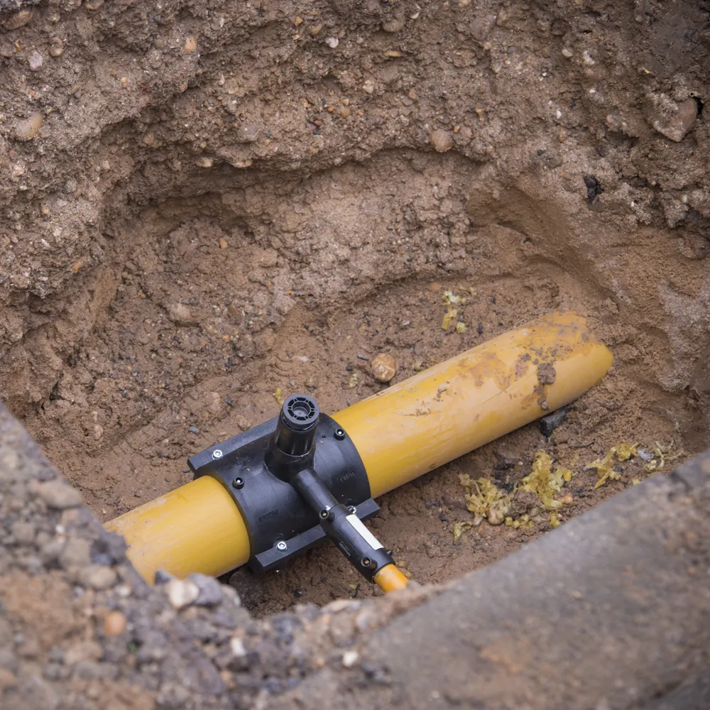 J&J Heating & Air professionals performing gas line installation and emergency repairs in Tulsa