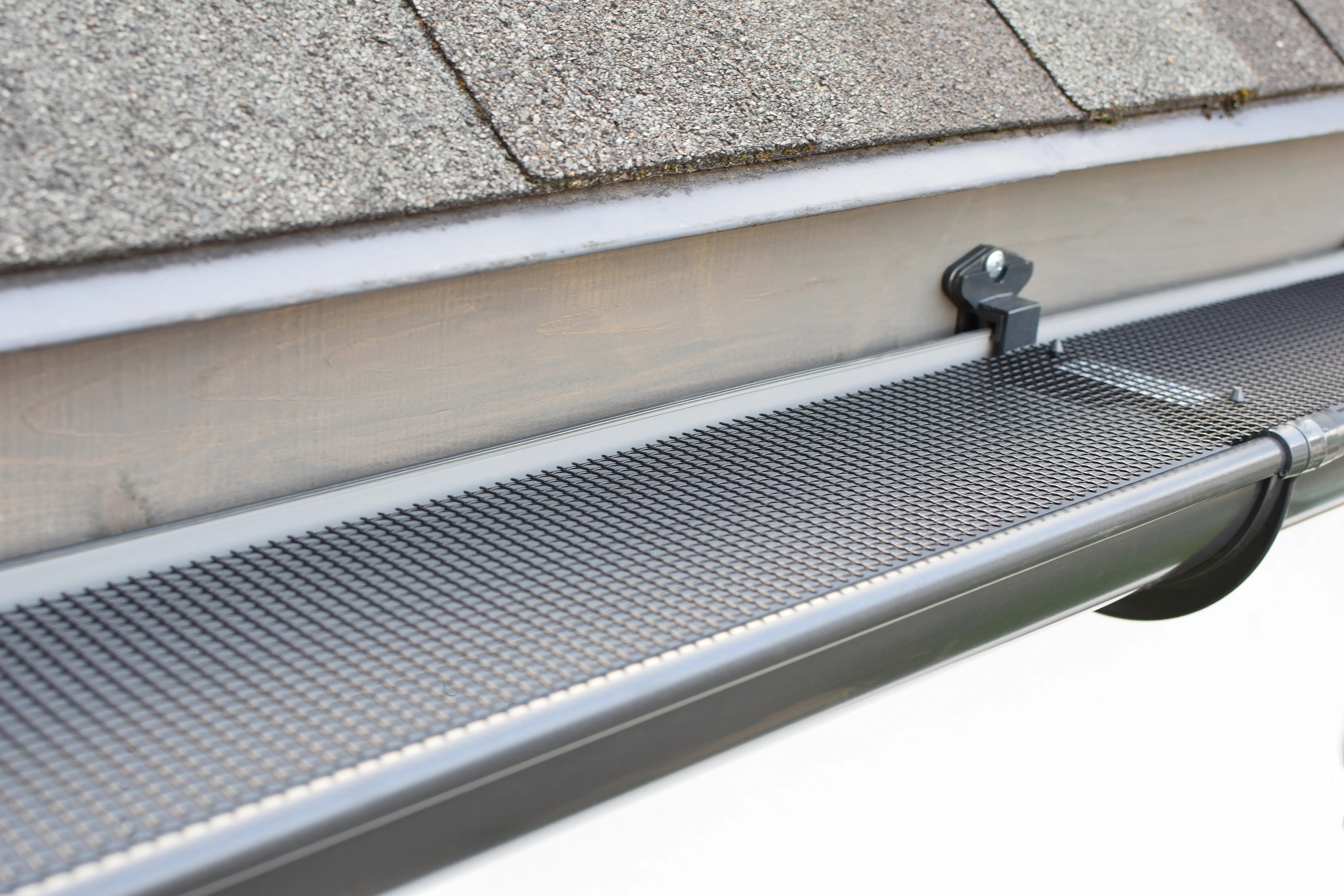 Professionally installed gutter guards in Milwaukee