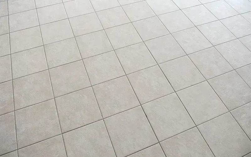 Pristine tile flooring in a Battle Ground home