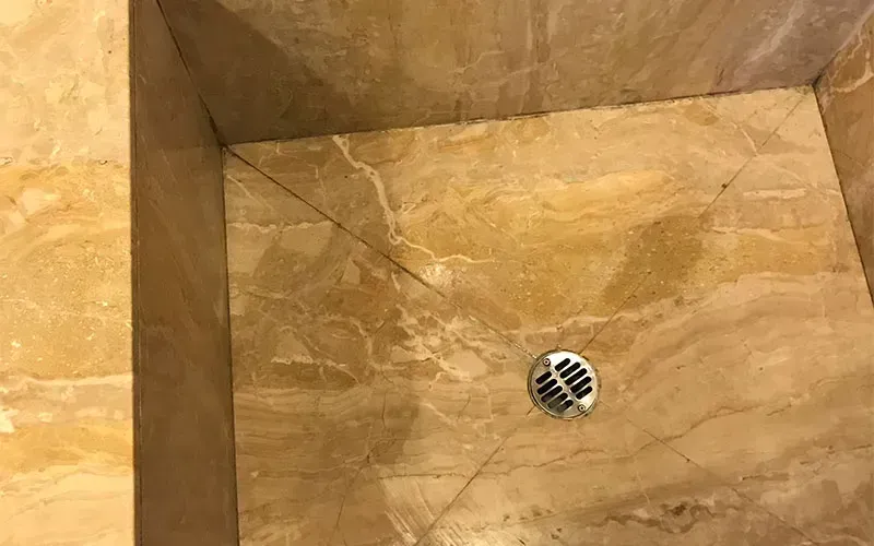 Tile and grout cleaning services.