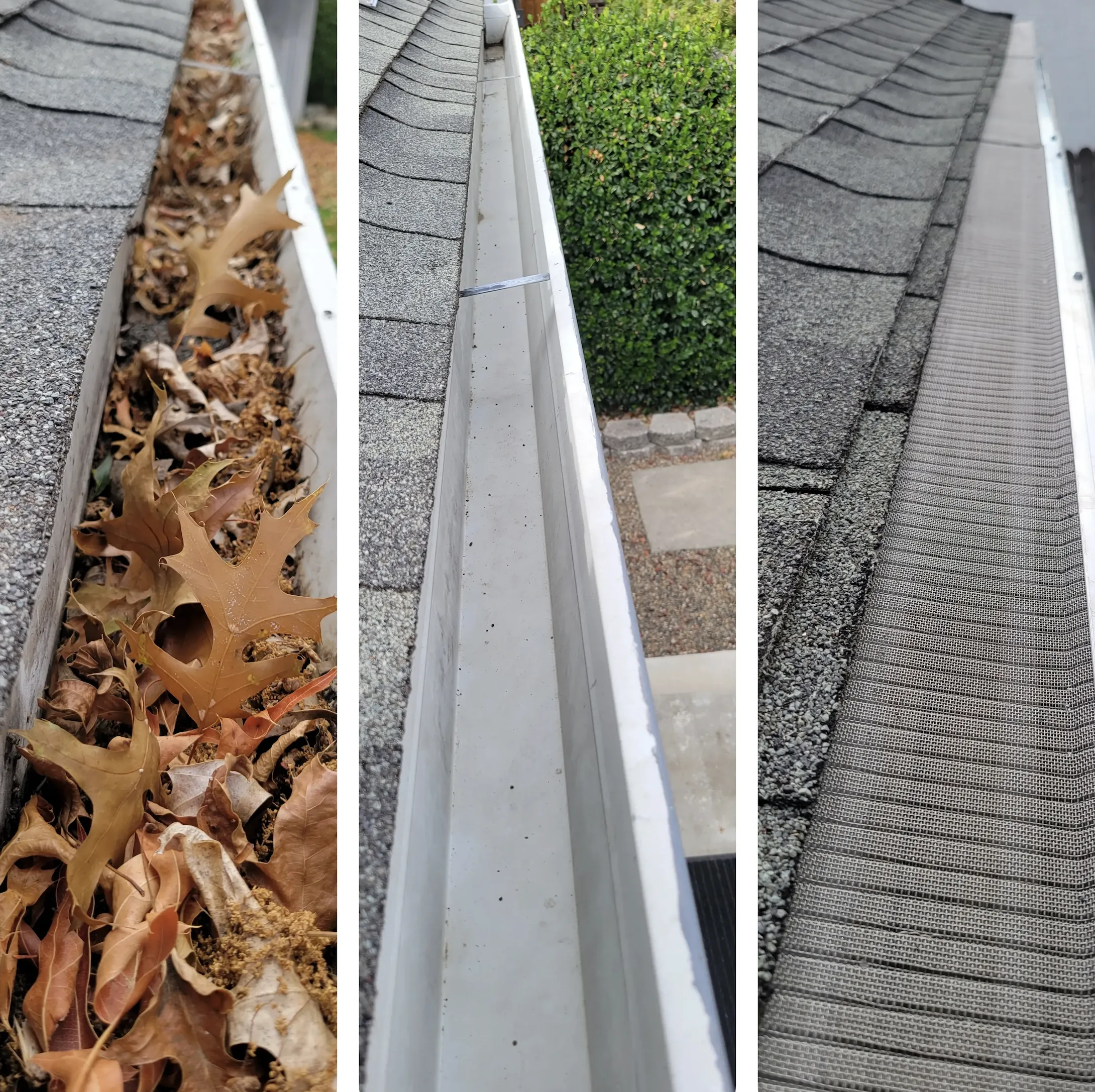 Professional gutter guard installation services.