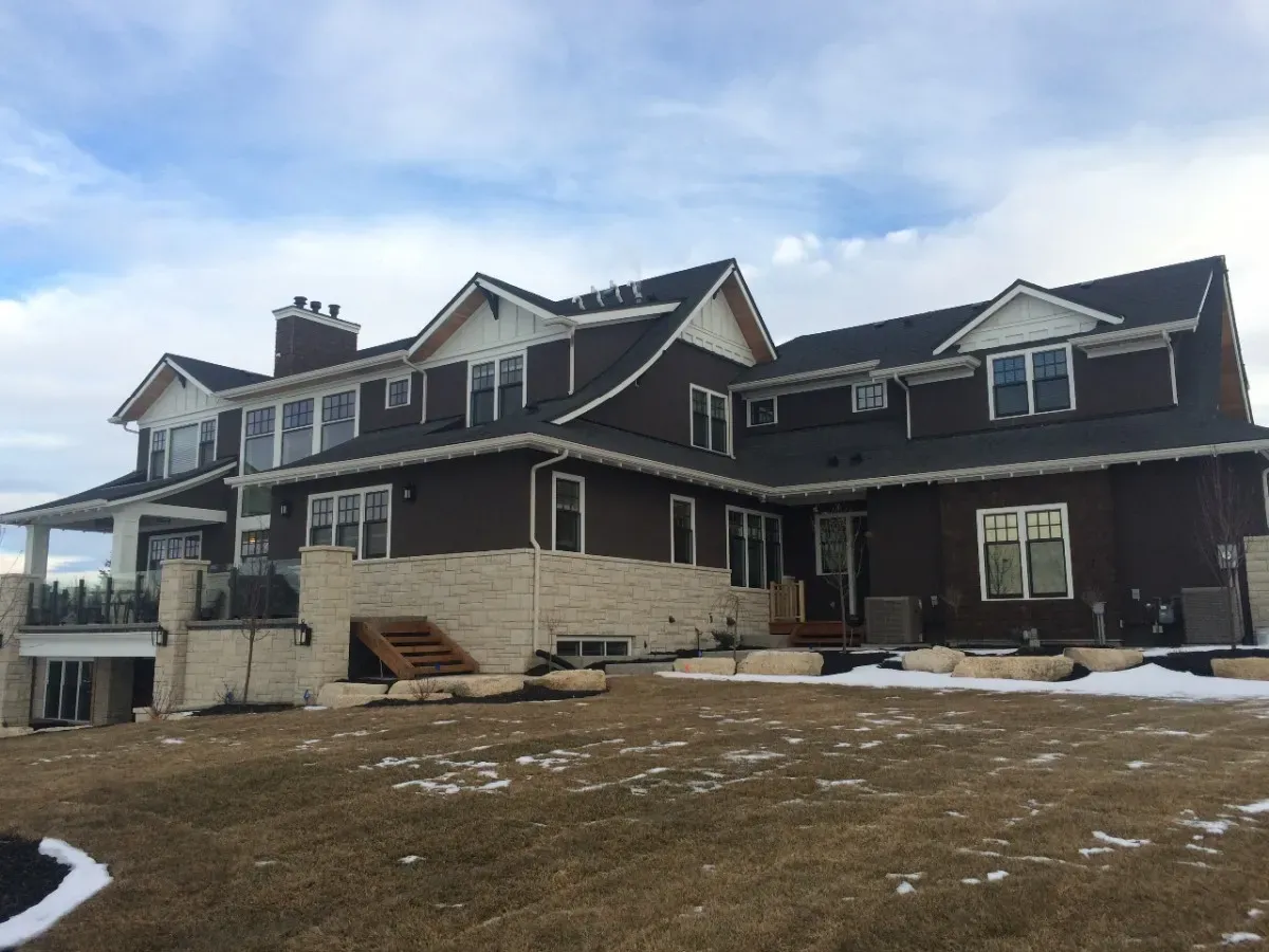 Crystal clear home windows in Calgary after professional cleaning by A Touch of Glass Inc.