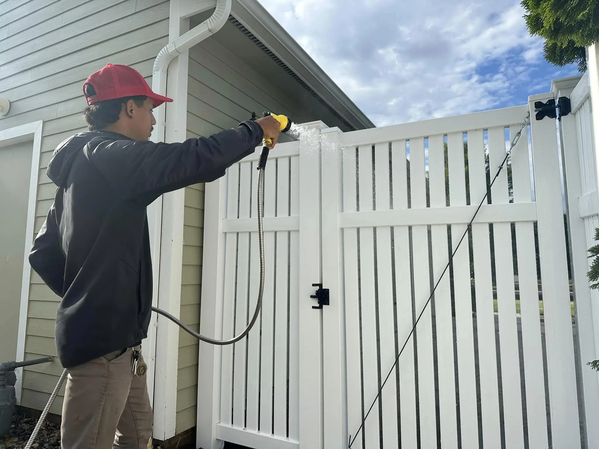 Dedicated Fence-It Co. professionals providing comprehensive fence maintenance in Walla Walla, WA.