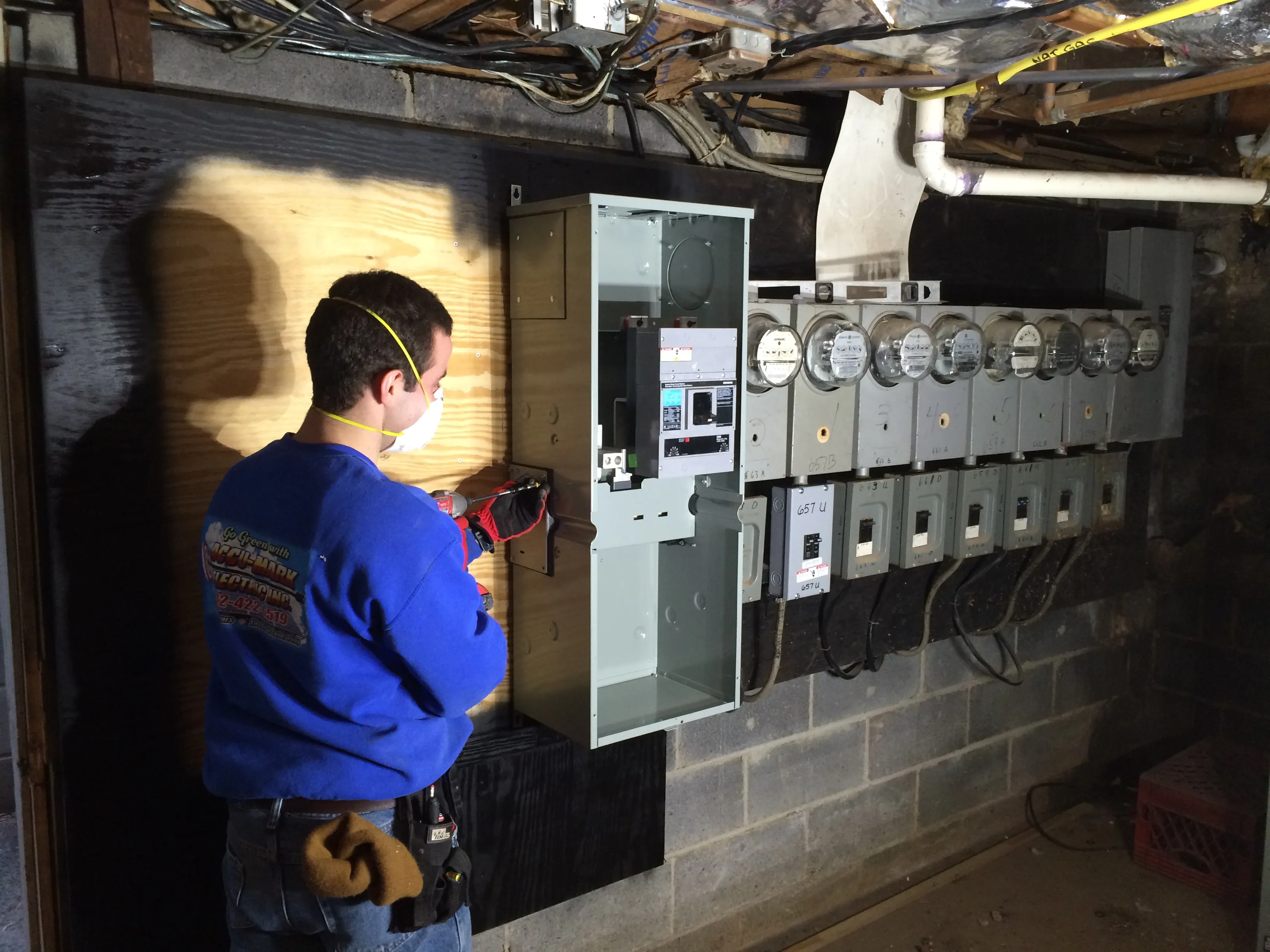 Accu-Mark Electric professionals ensuring commercial electrical efficiency in South Brunswick Township, NJ
