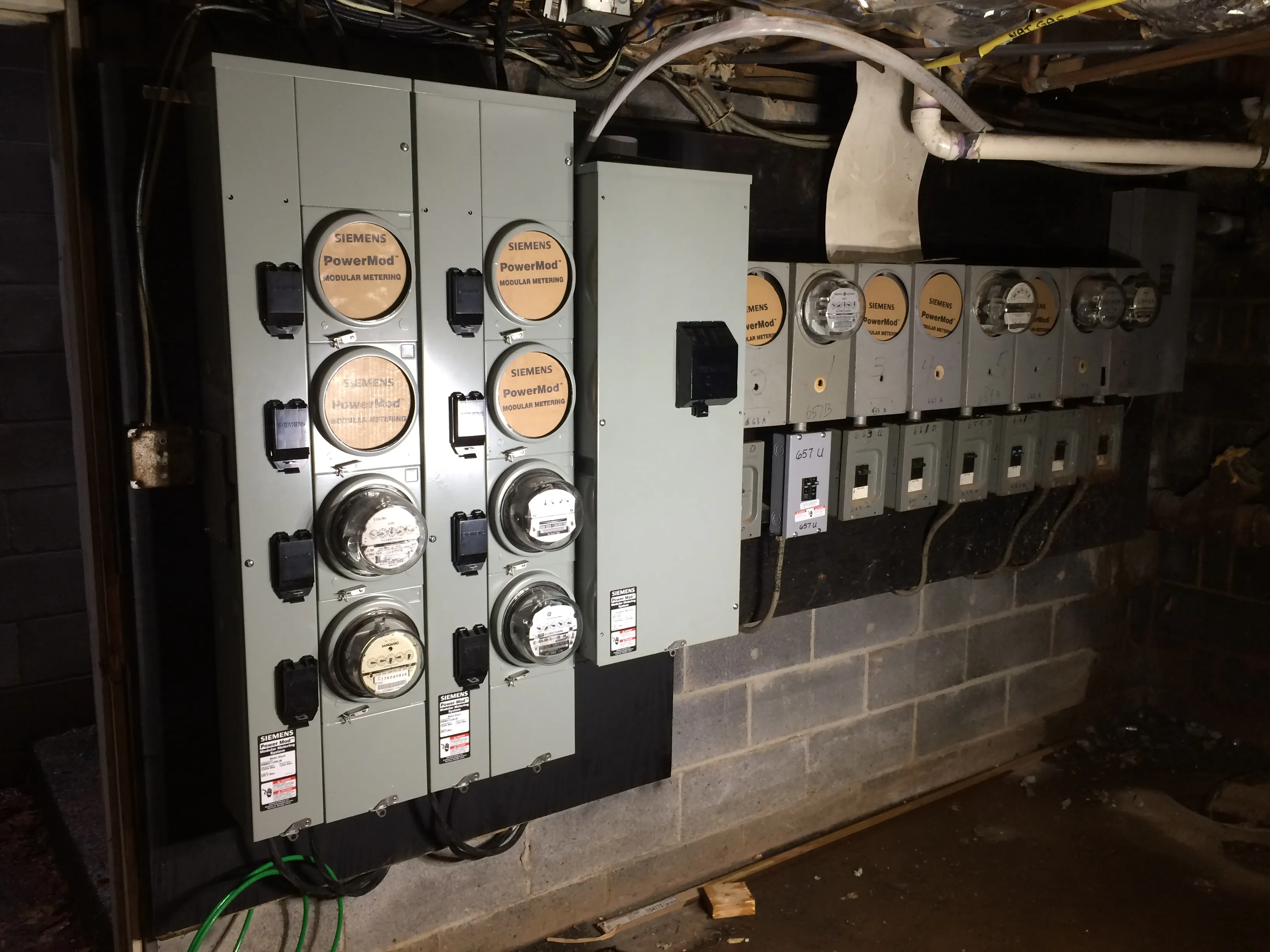 Expert Accu-Mark Electric technician performing a residential service in South Brunswick Township, NJ