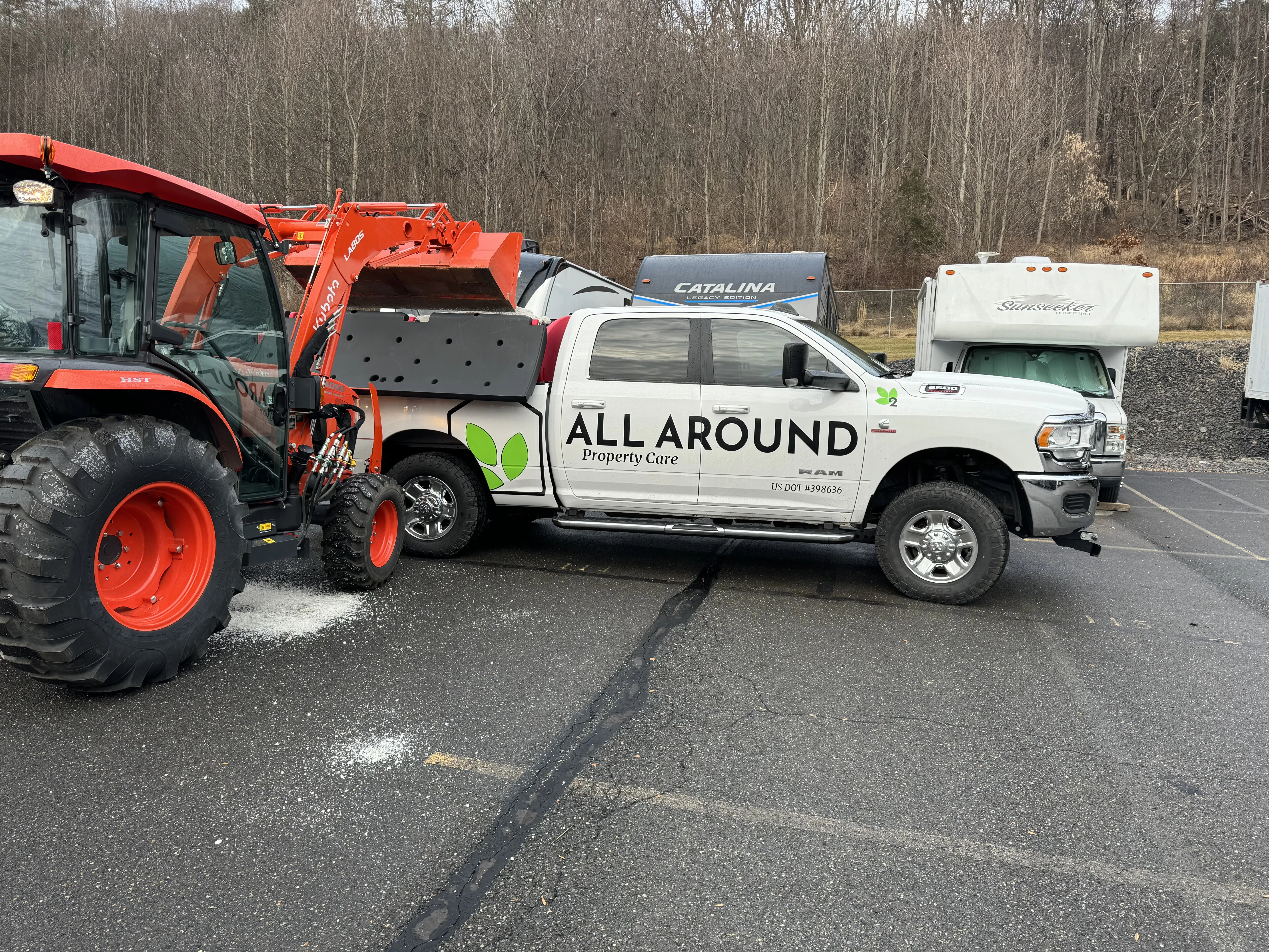 A green icon of an excavator machine representing heavy-duty site preparation.