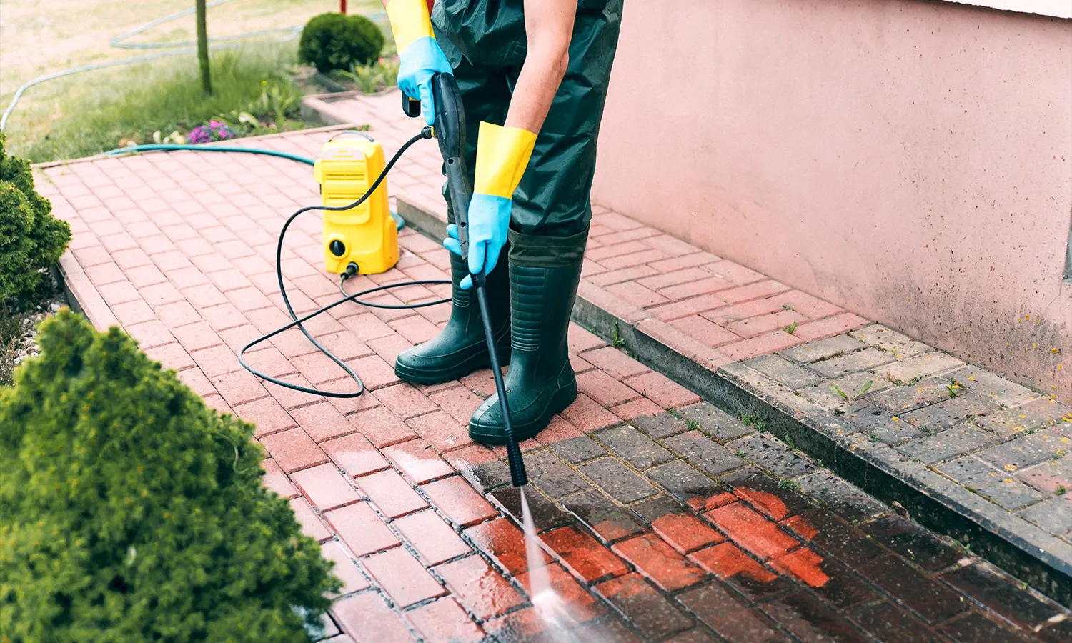 Power Washing services are offered by All Around Property Care in East Stroudsburg.