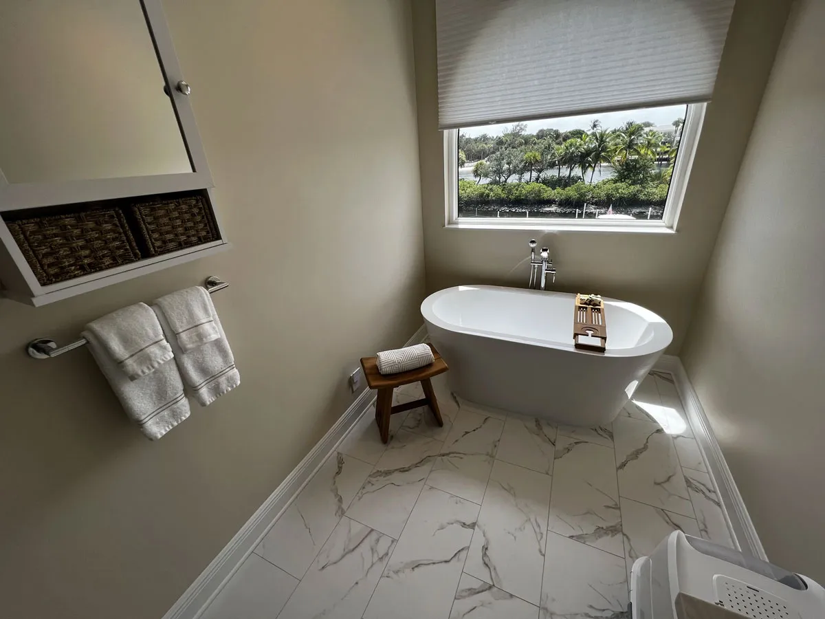 A bathroom renovation in Jupiter.