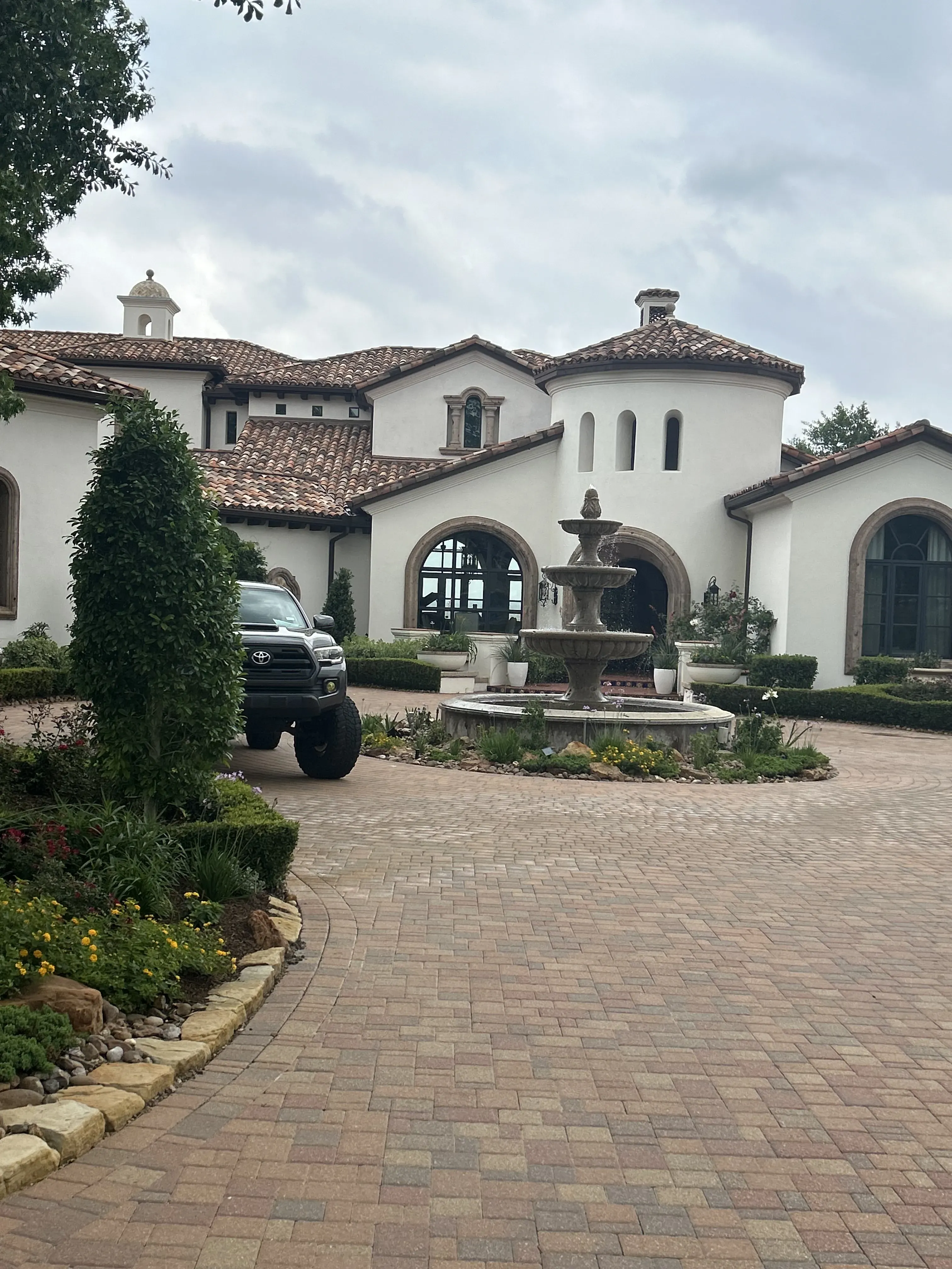 Home exterior in Montgomery, TX, after pressure washing service.