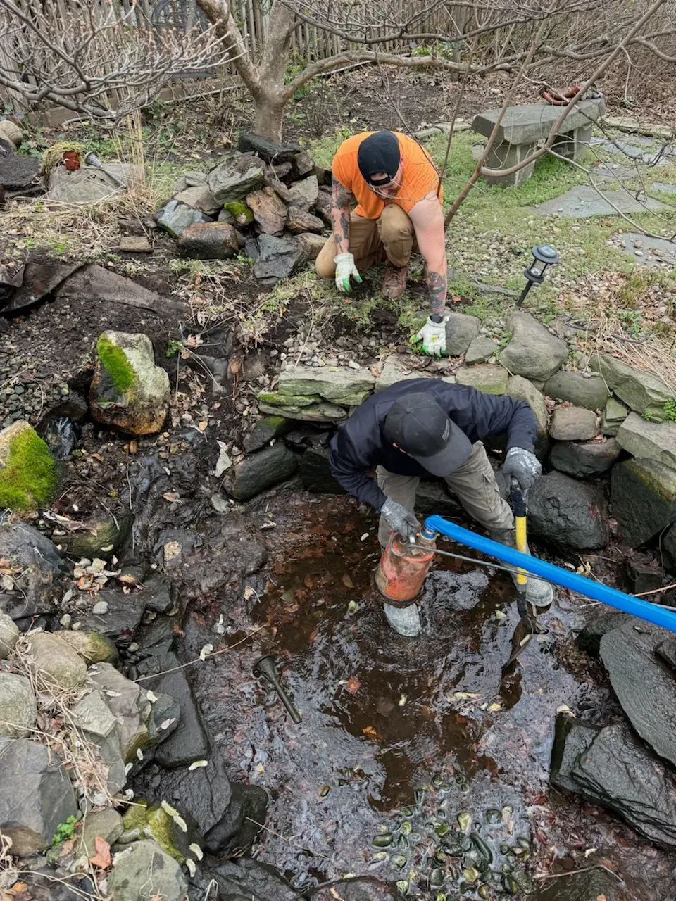 Leak detection in progress.