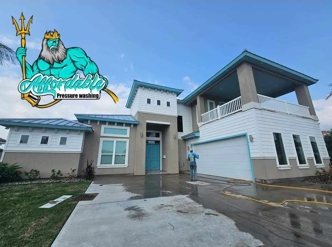 The dedicated team of Affordable Pressure Washing ready to revitalize properties in the Rio Grande Valley.