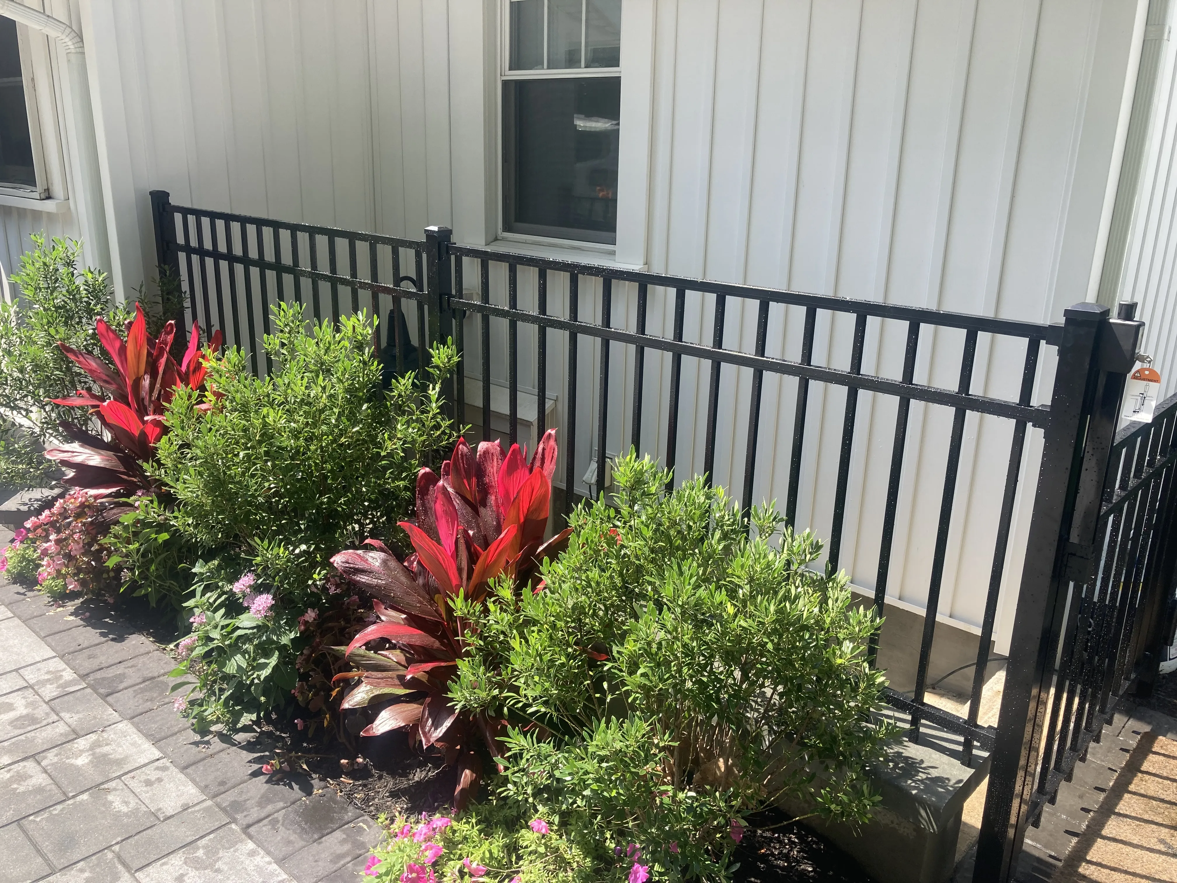 A secure fence installation in Green Cove Springs, FL.