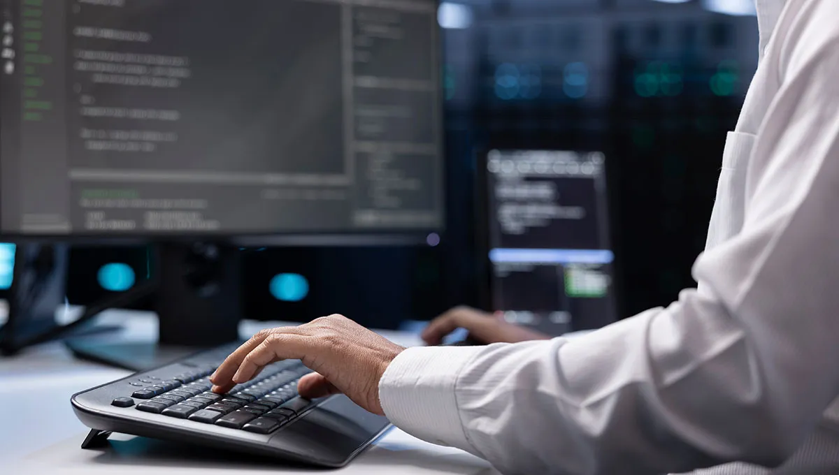 An IT administrator is making updates to a system.