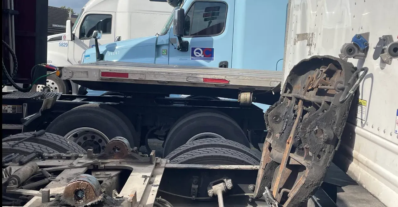 Professional tire repair services offered by TT Trucks Service in Louisville, KY