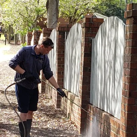  Expert deck cleaning and staining in Buford, GA, restoring wood to a beautiful, like-new appearance.
