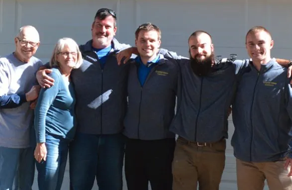 Our dedicated team at Crystal Clear Solutions, showcasing our commitment to delivering sparkling clean results in Richland & Lexington Counties, SC.