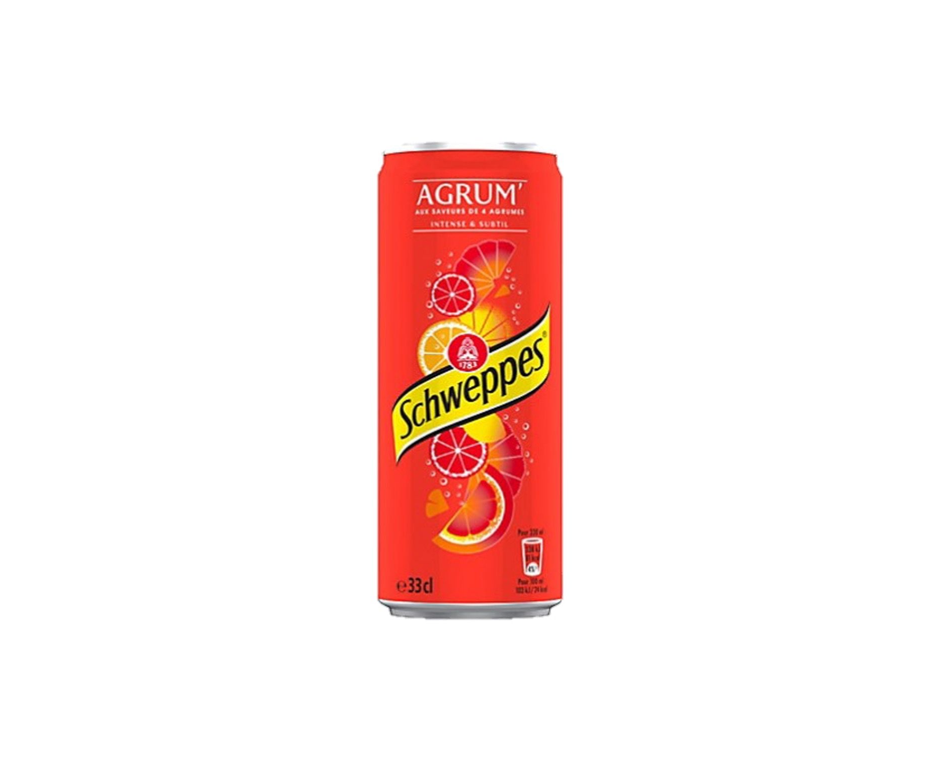 Schweppes agrum 33cl