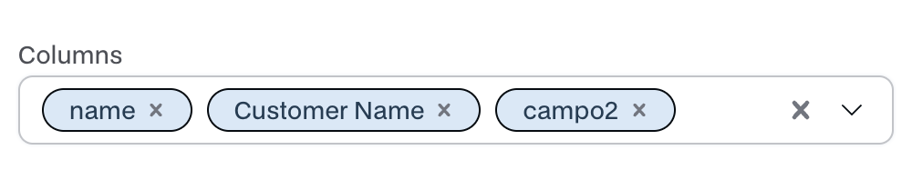ConfigMultiSelect example