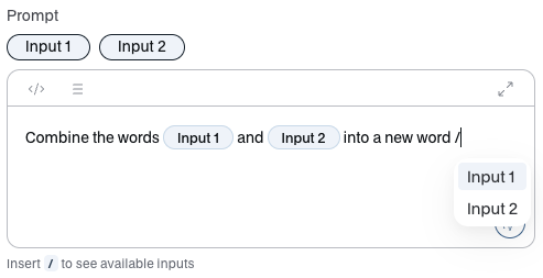 ConfigRichTextVariables example