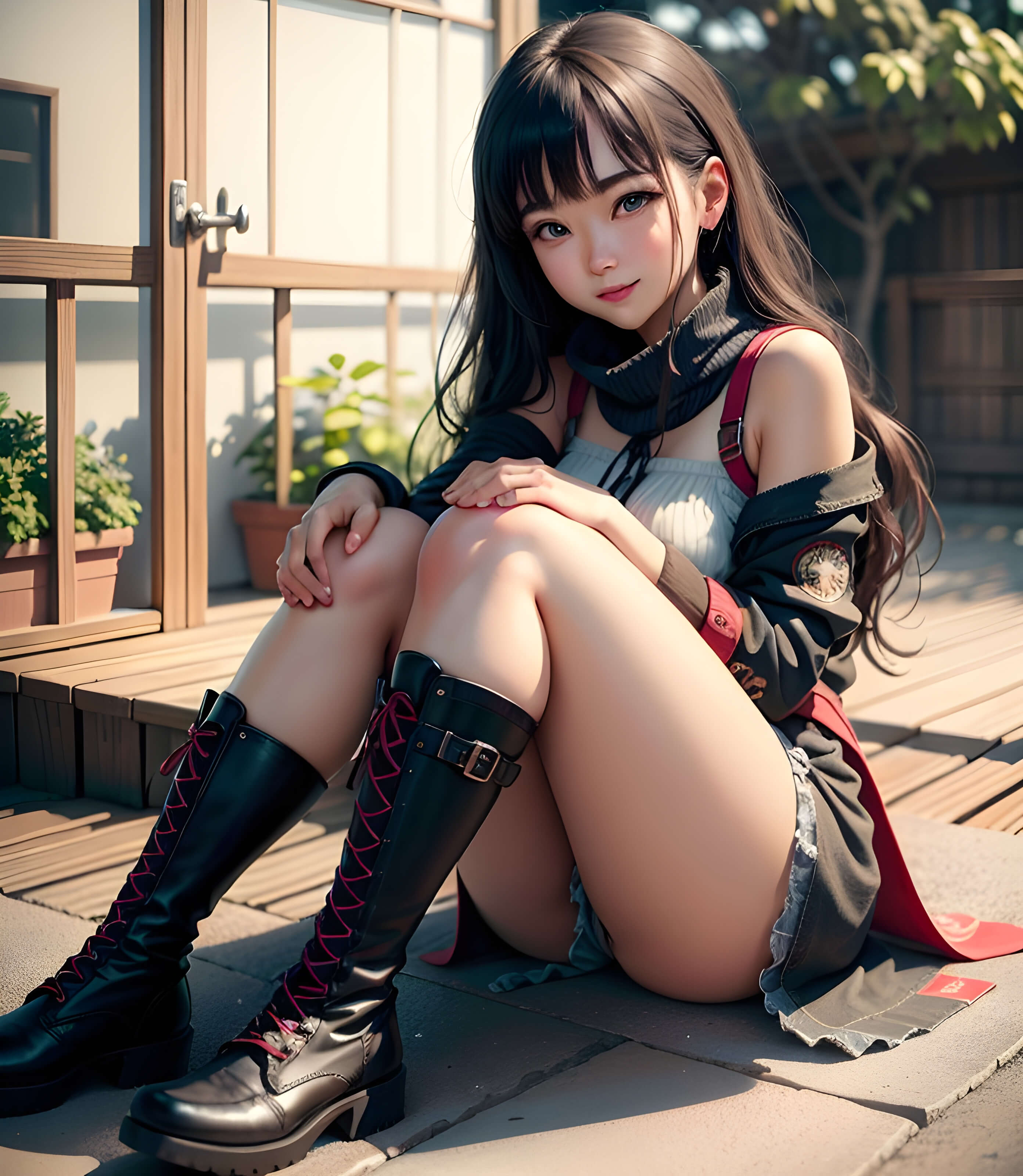 ファンタジーコスプレのミニスカ・ショーパン3
