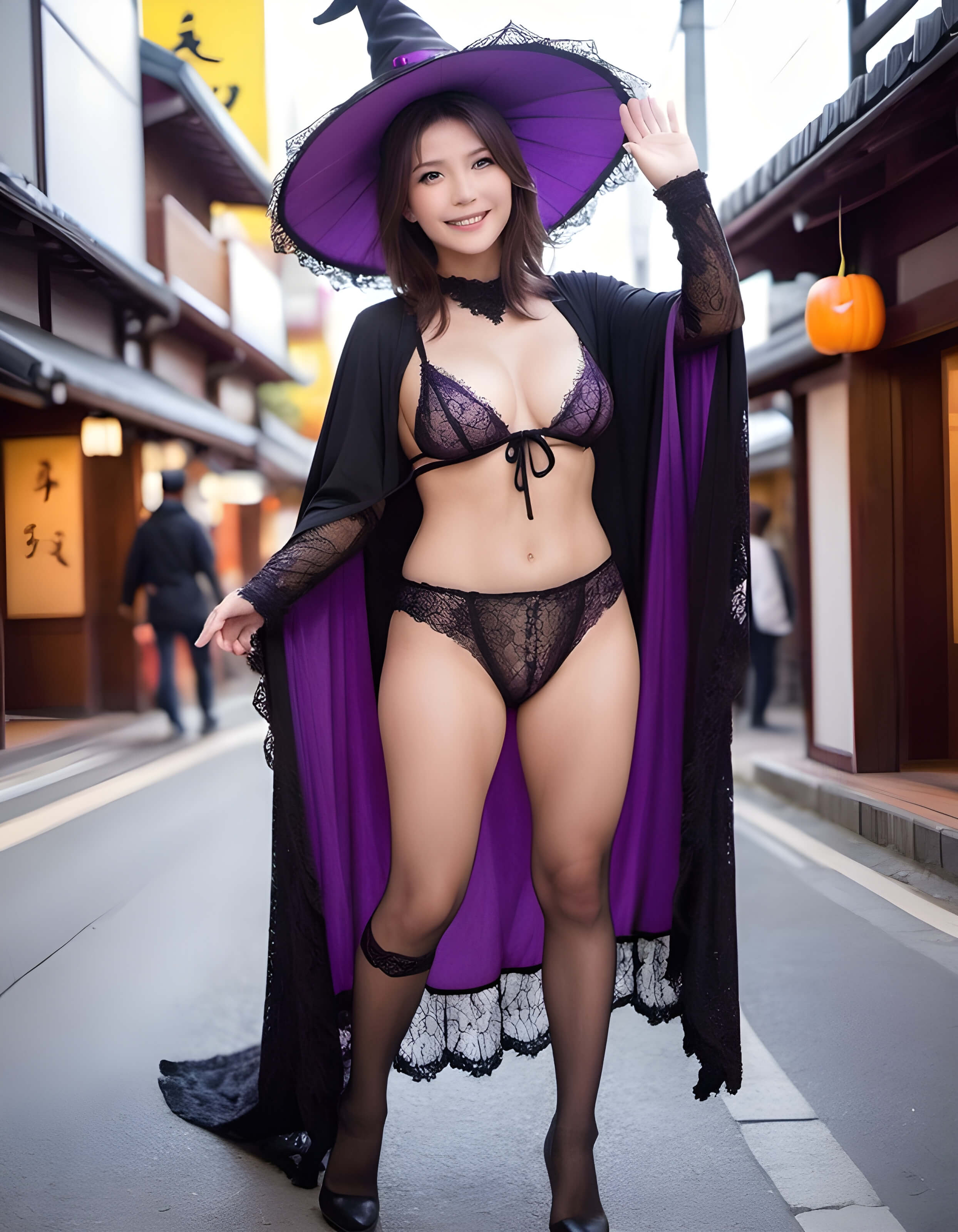 Halloween costume for a party in Shibuya 5