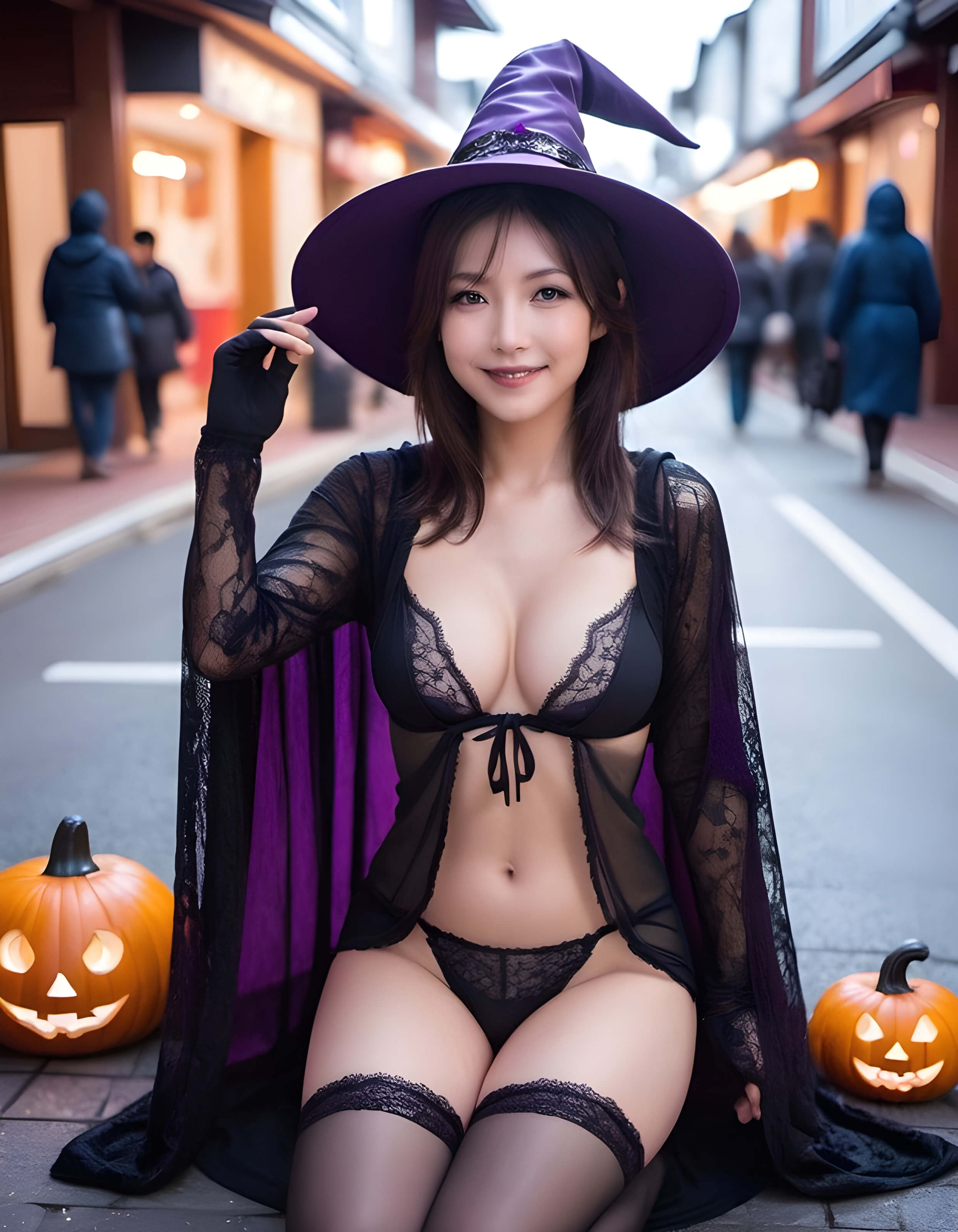 Halloween costume for a party in Shibuya 9