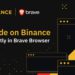 佈局新時代!Brave 攜手幣安,將「交易所」功能內建於瀏覽器中,降低加密貨幣進入門檻