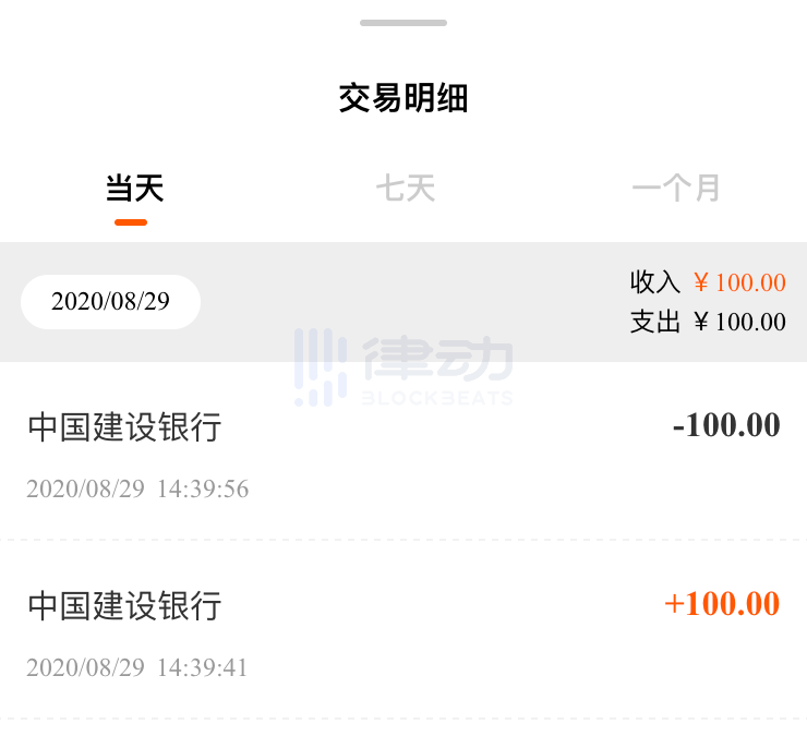 交易明細