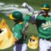 MLB狗狗幣支付｜大聯盟奧克蘭運動家隊開放「100枚Doge」五折買入雙人座球票